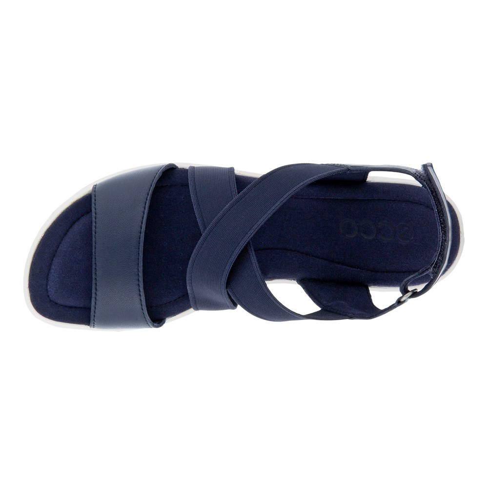 Sandalias Mujer - ECCO Finola Wedge - Azul Marino - BTM407315